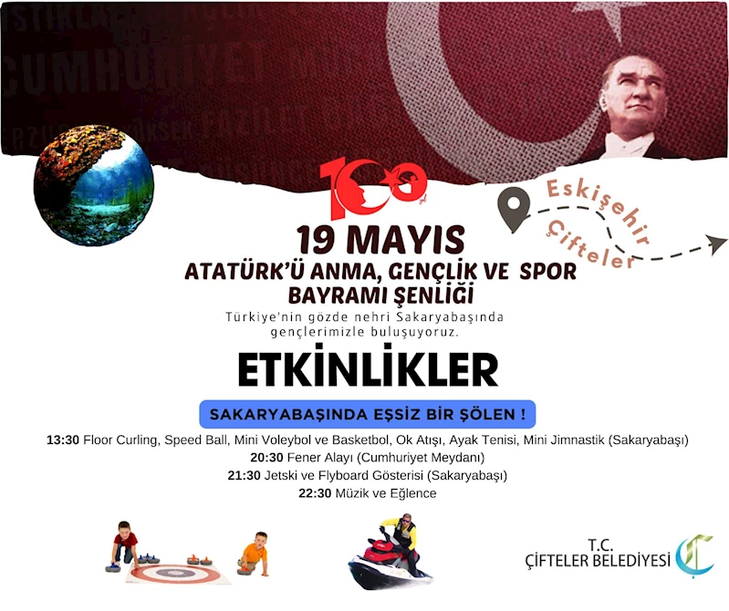 19 Mayıs Atatürk'ü Anma Gençlik ve Spor Bayramı Kutlamaları