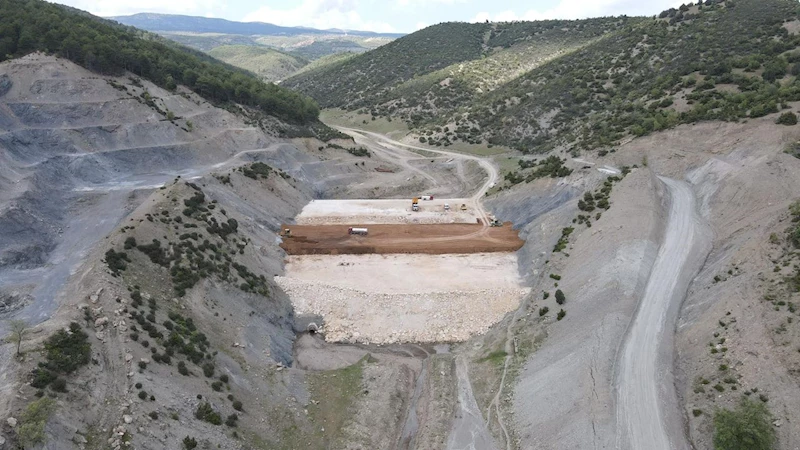 Devlet Su İşleri, Güre Barajı İnşaatında Çalışmalara Hız Kesmeden Devam Ediyor