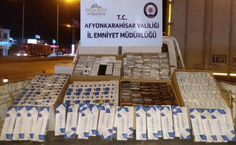 13.220 Paket Gümrük Kaçagi Sigara Ele Geçirildi