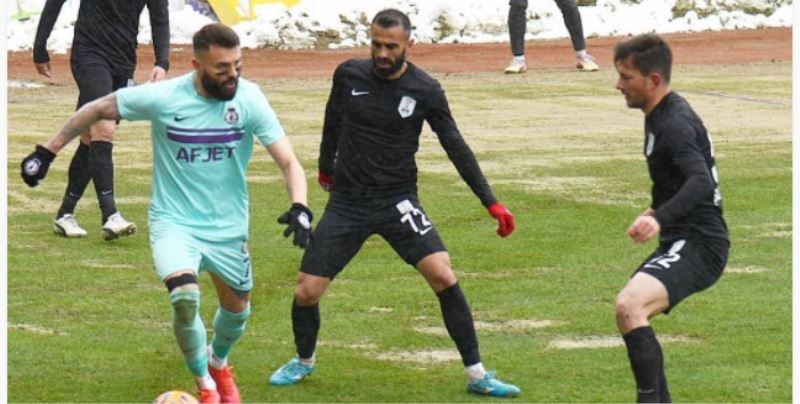 AFJET Afyonspor, deplasmanda Amed Sportif Faaliyetler karsisinda 1-1 berabere kaldi.