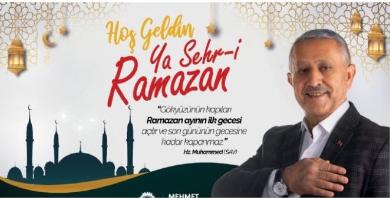 ZEYBEK’BASKAN RAMAZAN AYI MESAJI YAYIMLADI