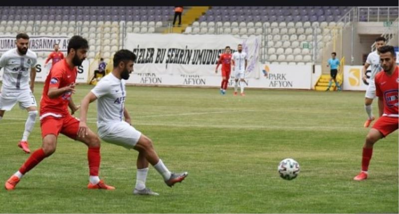 Afjet Afyonspor, Zonguldak Kömürspor AS deplasmanindan 1-0 maglup ayrildi.