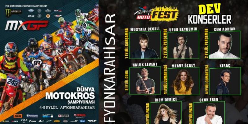 TÜRKIYE MOTOFEST’TE YILDIZLAR GEÇIDI