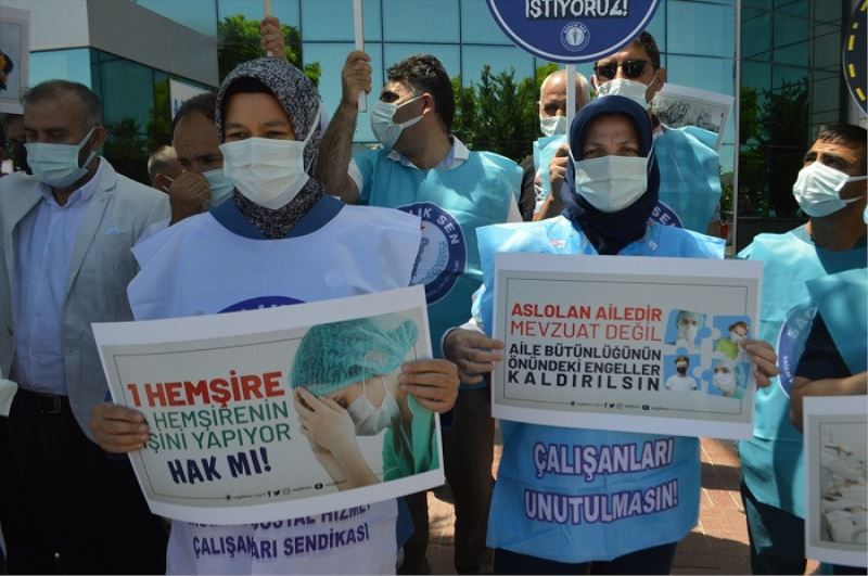 Baskan Abdülkadir Hiz, 6. dönem toplu sözlesmesiyle ilgili basin açiklamasinda bulundu.