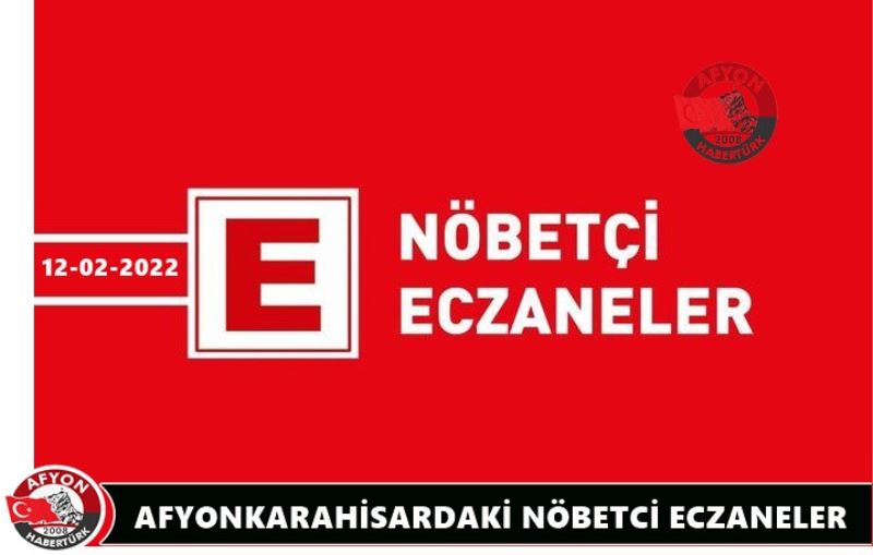 AFYONKARAHISAR'DA NÖBETCI ECZANELER