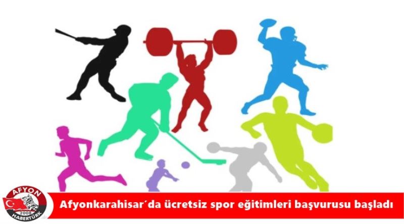 Afyonkarahisar’da ücretsiz spor egitimleri basvurusu basladi