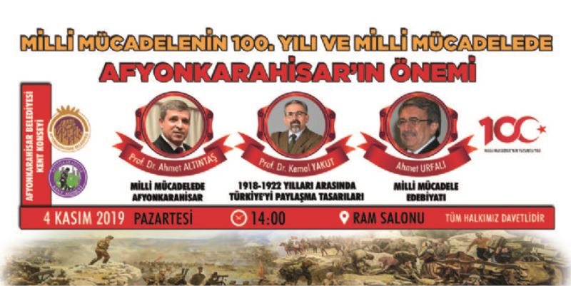 Afyonkarahisarin Milli Mücadeledeki Önemi Anlatilacak