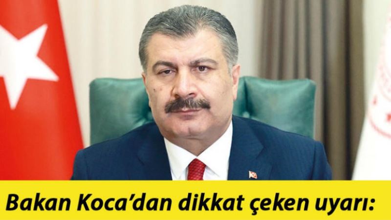 BAKAN KOCA AÇIKLADI.