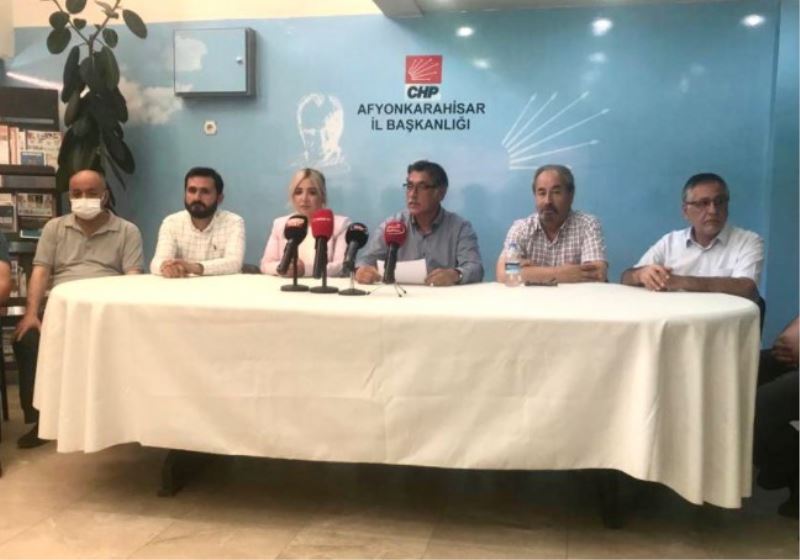 CHP 'Afyonkarahisar Il Baskanligindan  Basin Açiklamasi.