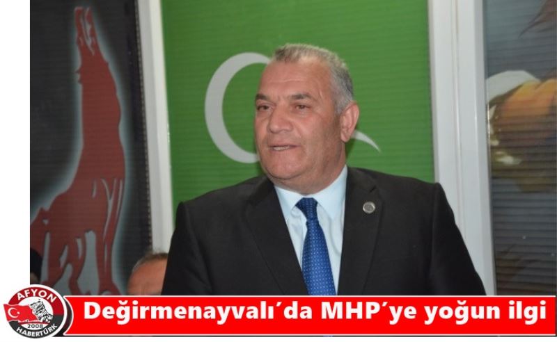 Degirmenayvali’da MHP’ye yogun ilgi