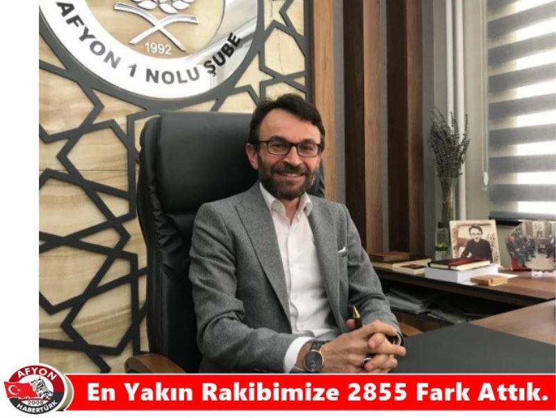 En Yakin Rakibimize 2855 Fark Attik.