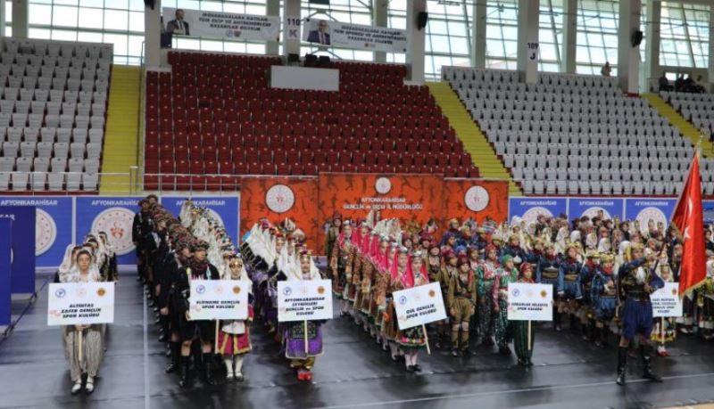 HALK OYUNLARI BÖLGE YARISMALARINA AFYONKARAHISAR EV SAHIPLIGI YAPTI.