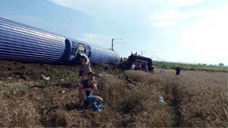 Ibb Tekirdagdaki Tren Kazasina Kurtarma Ekibi Gönderdi