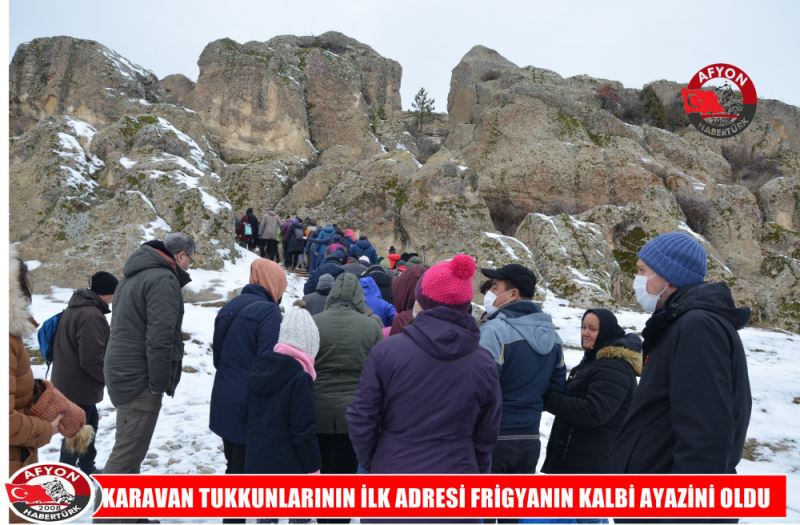 KARAVAN TUKKUNLARININ ILK ADRESI FRIGYANIN KALBI AYAZINI OLDU