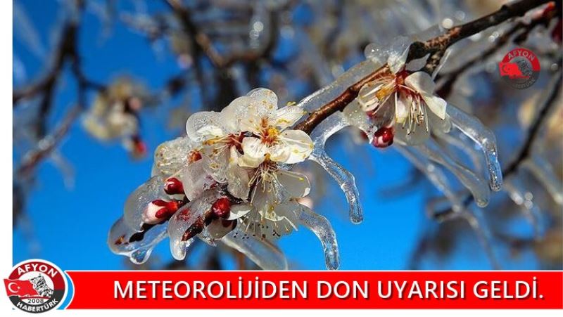 METEOROLIJIDEN DON UYARISI GELDI.