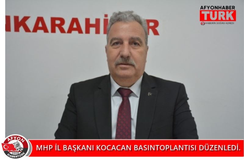 MHP IL BASKANI KOCACAN BASINTOPLANTISI DÜZENLEDI.