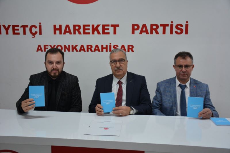 MHP IL BASKANLIGI HAFTALIK BASIN TOPLANTISI DÜZENLEDI