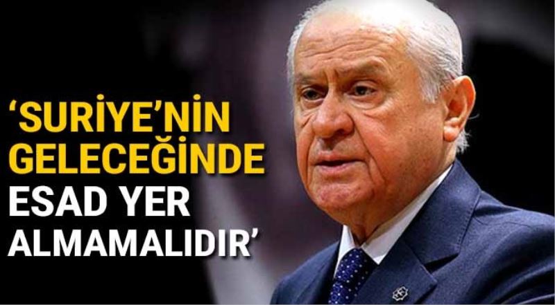 Mhp Lideri Bahçeli'den Idlib Açiklamasi