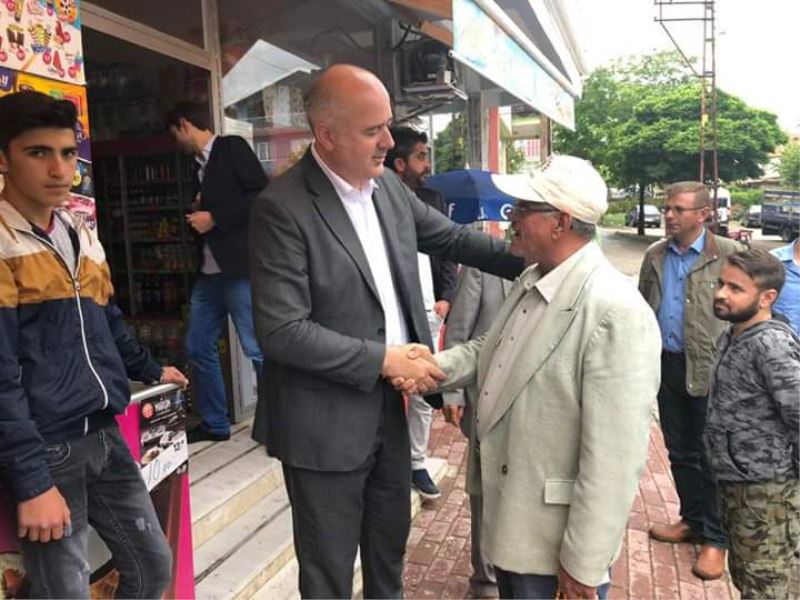 Mhp Milletvekili Adayi Prof. Dr. Turan Civelek Seçime Sayili Günler Kala Çalismalarina Hiz Verdi.