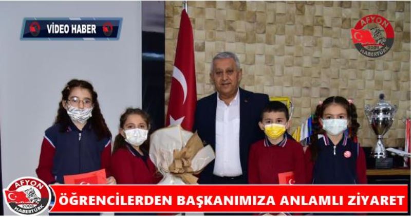 ÖGRENCILERDEN BASKANIMIZA ANLAMLI ZIYARET