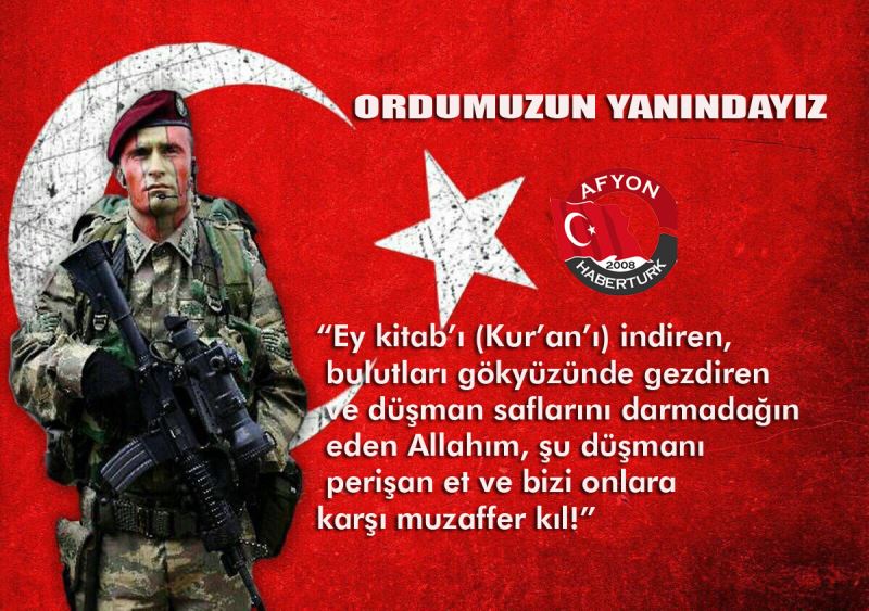 Ordumuzun Yanindayiz