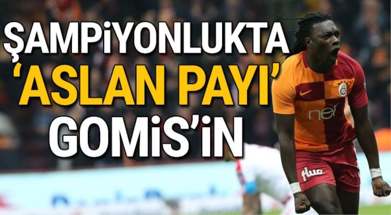 Sampiyonlukta 'aslan Payi' Gomis'in