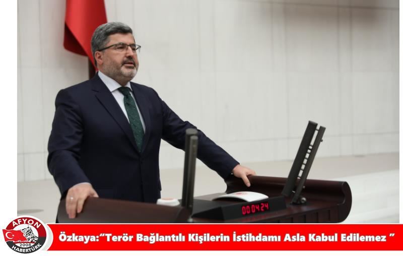 “Terör Baglantili Kisilerin Istihdami Asla Kabul Edilemez ”