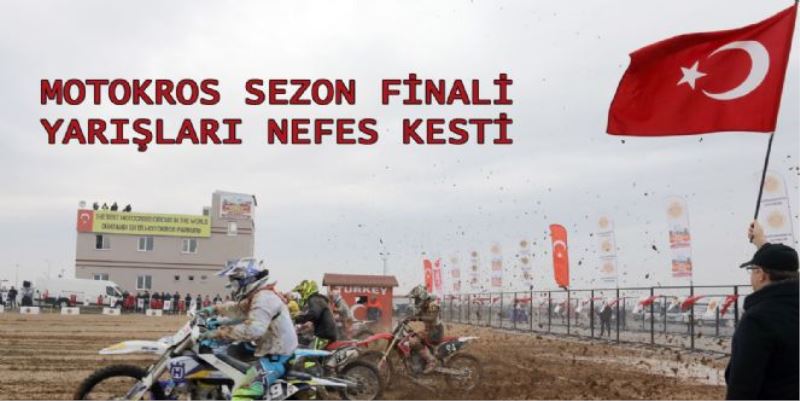 Türkiye Motokros Sampiyonasi Sezon Finali Nefes Kesti