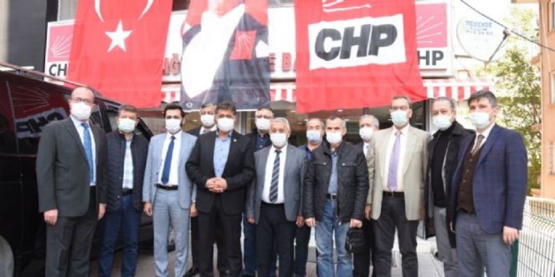 ZEYBEK BASKAN DAN CHP’YE ZIYARET