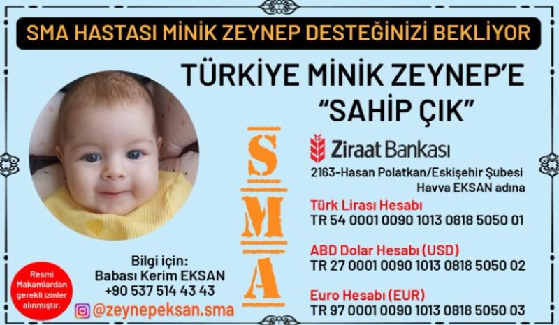 ZEYNEP BEBEK YARDIM BEKLIYOR