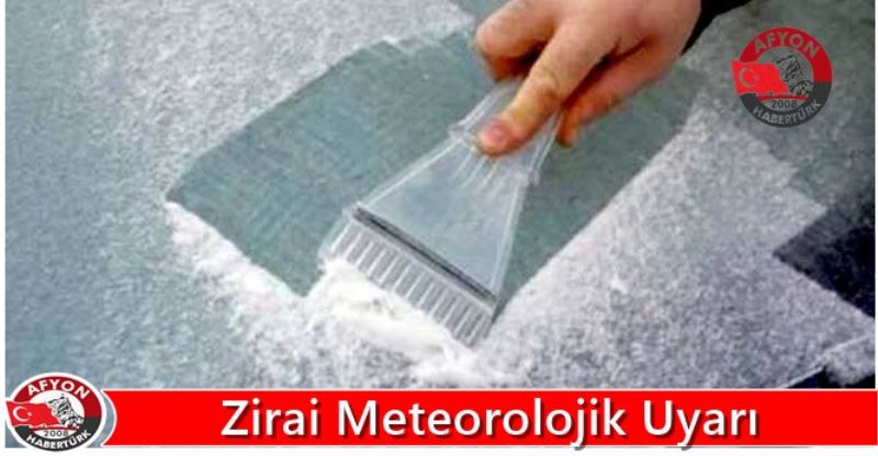 Zirai Meteorolojik Uyari